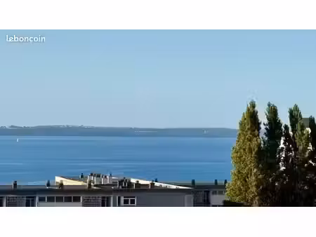 appartement vue mer t3 brest + garage
