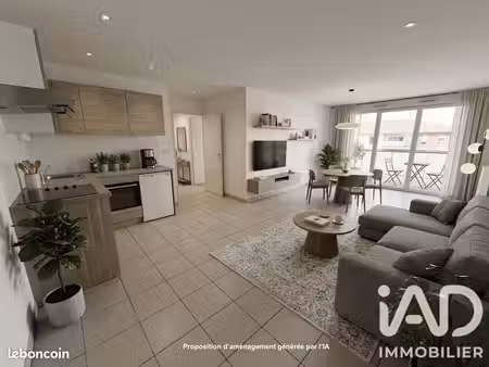 appartement 3 pièces 64 m²