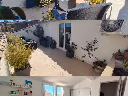 maison/3 chambres/2 garages/ terrasse tropézienne