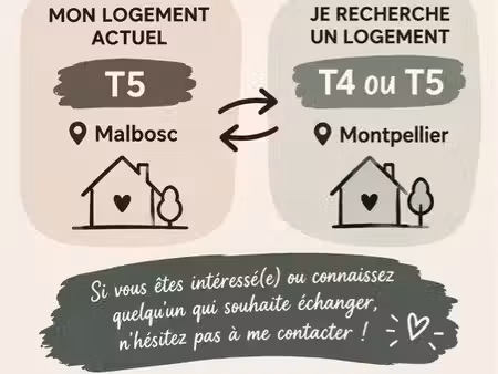 échange t5 contre t4 grand ou t5