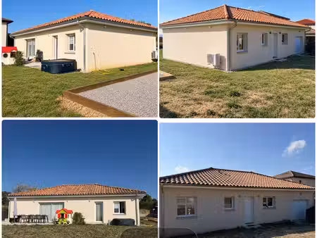 maison neuve de plain-pied – 91 m² habitables + garage 20 m² – terrain 864 m² – exposition