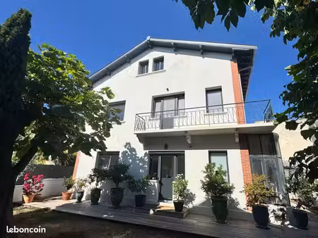 à vendre - toulouse côte pavée - maison familiale 5 chambres  entièrement rénovée - jardin