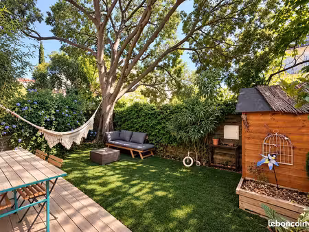 maison avec jardin et garage - 3 pièces - 72 m²