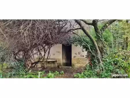 vente terrain avec petit mazet