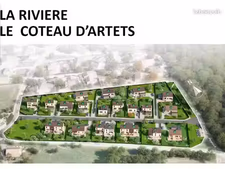 terrain 410 m² la riviere