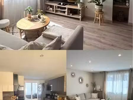 t3 bis/t4 rénové 65 m² – loggia – cave – champaret / stade
