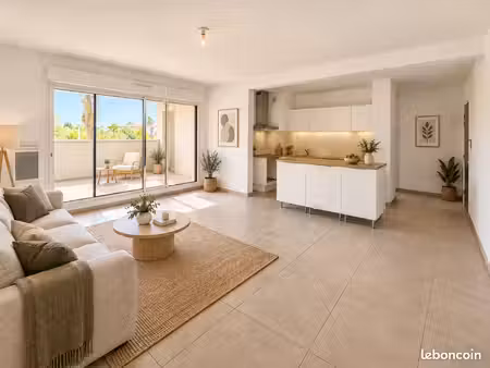 lattes-boirargues – t3 70 m² – terrasse 12 m² – parking boxable – tram à 3 min