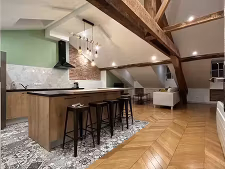 appartement meublé de charme t3 85m² – toulouse chalets
