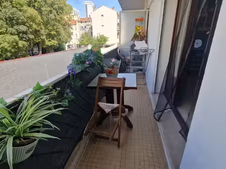 t2 avec balcon  locataire en place