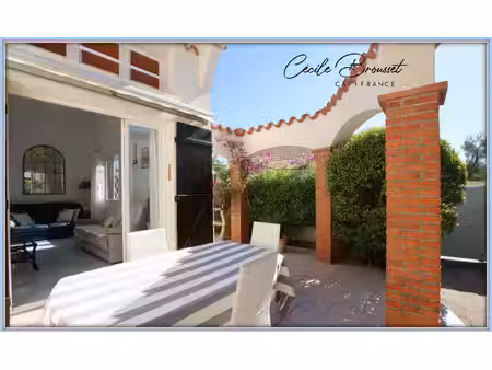 canet-en-roussillon 66140 – canet-sud – jolie canétoise 4 faces – 72 m² – 3 chambres – gar
