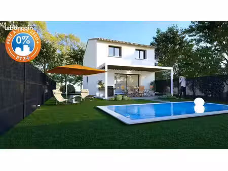 projet de construction d'une maison 85 m² avec terrain à bouzigues (34)