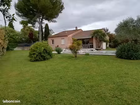 villa plain-pied 90 m² avec piscine – terrain 1 500 m² – saint-drézéry (34)