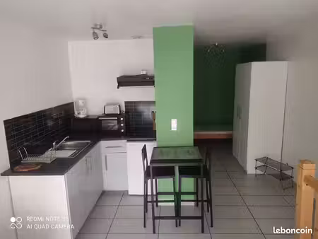 studio meublé fac chauffage compris