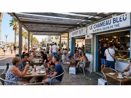 fonds de commerce glacier  salon de thé 80 m²