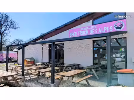 fonds de commerce 160 m² + terrasse 150 m² – la mure –route napoléon
