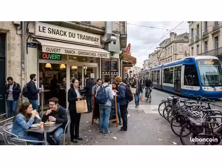 fonds de commerce snack 94 m²