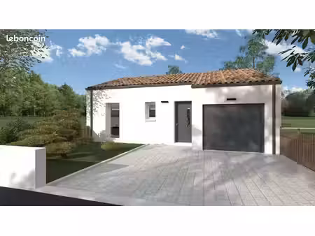 projet de construction d'une maison 80 m² avec terrain à fresnay-en-retz (44)