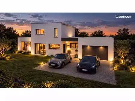 projet de construction d'une maison 150 m² avec terrain à nozay (44)