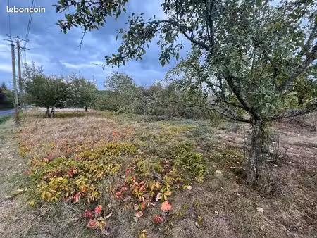 terrain 1 033 m² anglars juillac