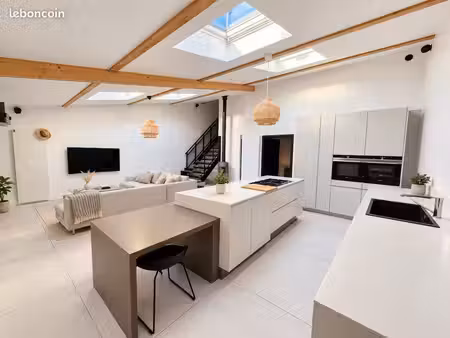 appartement 115 m² entièrement rénové – 3 chambres – 2 terrasses – calme absolu
