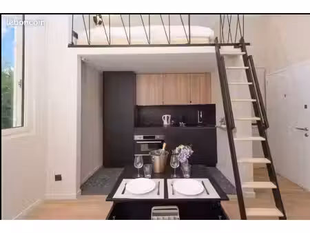 studio avec mezzanine