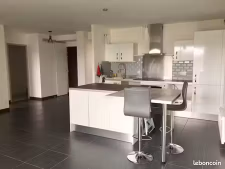 a louer – appartement t3 meublé 68 7m2 – le relecq kerhuon centre – balson avec vue sur l’