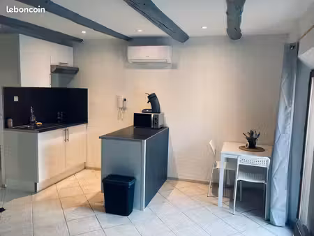 studio meublé 23m²
