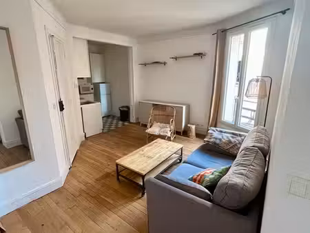 charmant 2 pièces meublé 34 m² – suresnes proche centre-ville / calme sur cour – proche tr