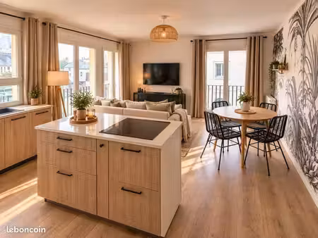 à louer – bel appartement rénové 52 m² avec balcon – hyper-centre d’alençon