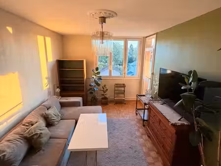 t3 meublé haut de gamme (55 m²) avec balcon  parking et clim — cuire / caluire / croix-rou