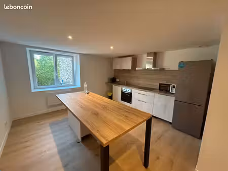 t3 duplex meublé lumineux - entièrement rénové - 65m2 (+16m2)