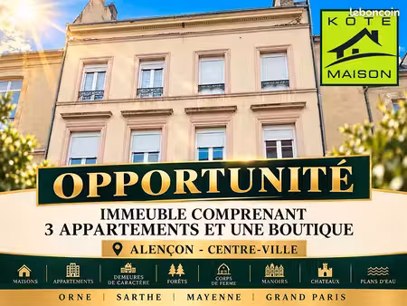 immeuble 8 pièces 163 m²