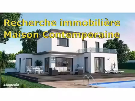 maison contemporaine récente