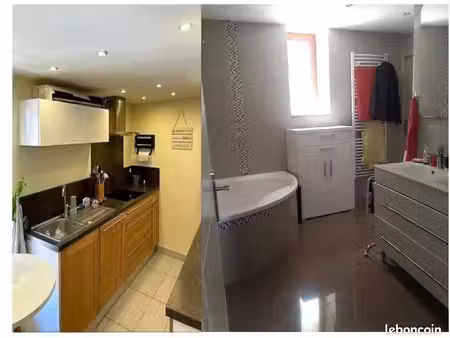 triplex de 4/5 pièces  140 m2 au sol