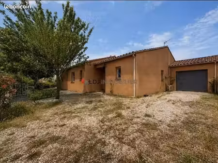 maison individuelle de plain-pied sur la commune de rigarda