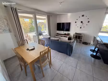 t3 lumineux de 62m² - résidence 2022 - balcon & parking privé