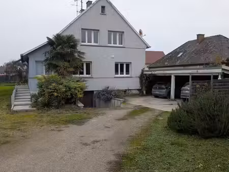 maison 140 m² entièrement rénovée à kolbsheim – 4 chambres  jardin 9 ares & piscine