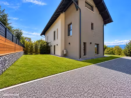 maison 130 m² avec jardin et vue léman – chens-sur-léman