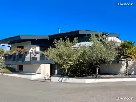 propriété d’exception - villa contemporaine de 428m ²- au bord du lac léman - vue lac -cal