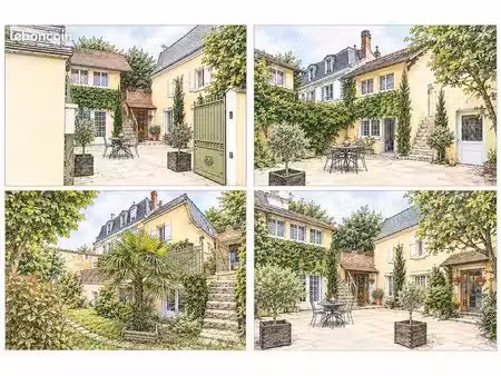 ? coup de cœur – maison xviiiᵉ de caractère – 200 m² – hardricourt