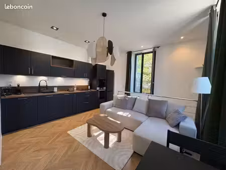 annecy – loft meublé 40 m² dans maison annécienne – jardin – parking