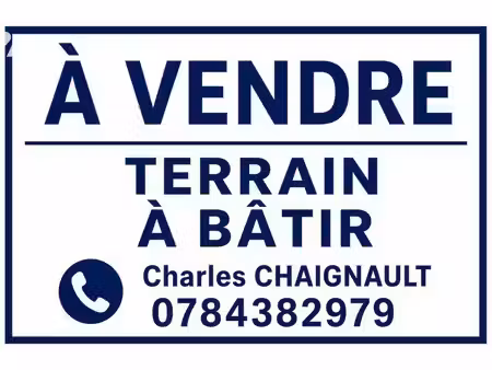 terrain constructible neuf à vendre