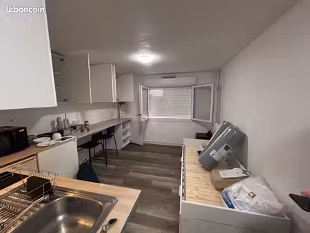 superbe studio meublé 18 m² optimisé & lumineux – idéal étudiant / actif (dispo fin octobr