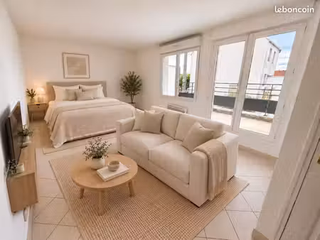 conflans-sainte-honorine - studio - 28 m2 - terrasse