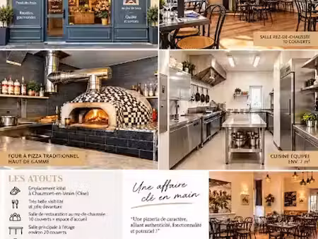 vente locaux professionnels 5 pièces à chaumont-en-vexin (60240)  165 000 €