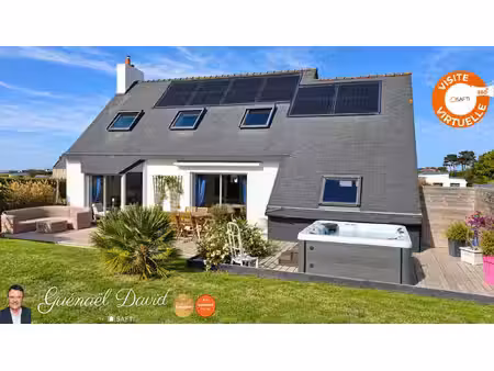 roscoff – maison familiale bien entretenue  habitable de plain-pied  4 chambres
