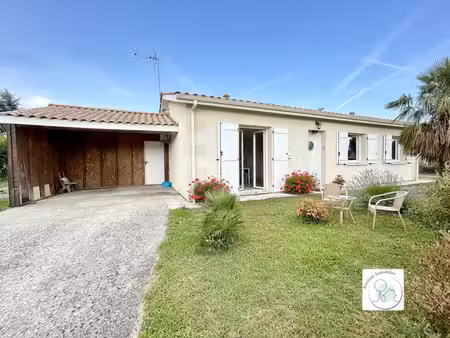maison contemporaine de plain-pied – 81 m² – 3 chambres –