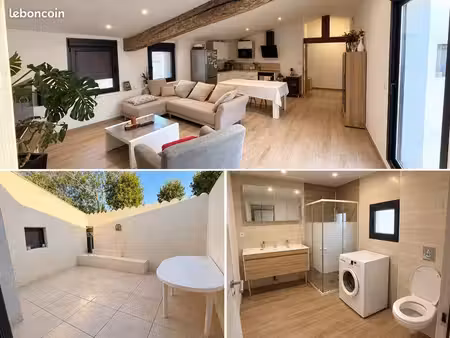 à louer – appartement 85 m²  terrasse  parking privé puget-ville