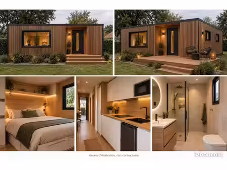 studio container neuf — fléac — en cours de construction —