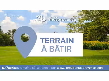 terrain à bâtir de 618 m² à la bastide-des-jourdans (84)